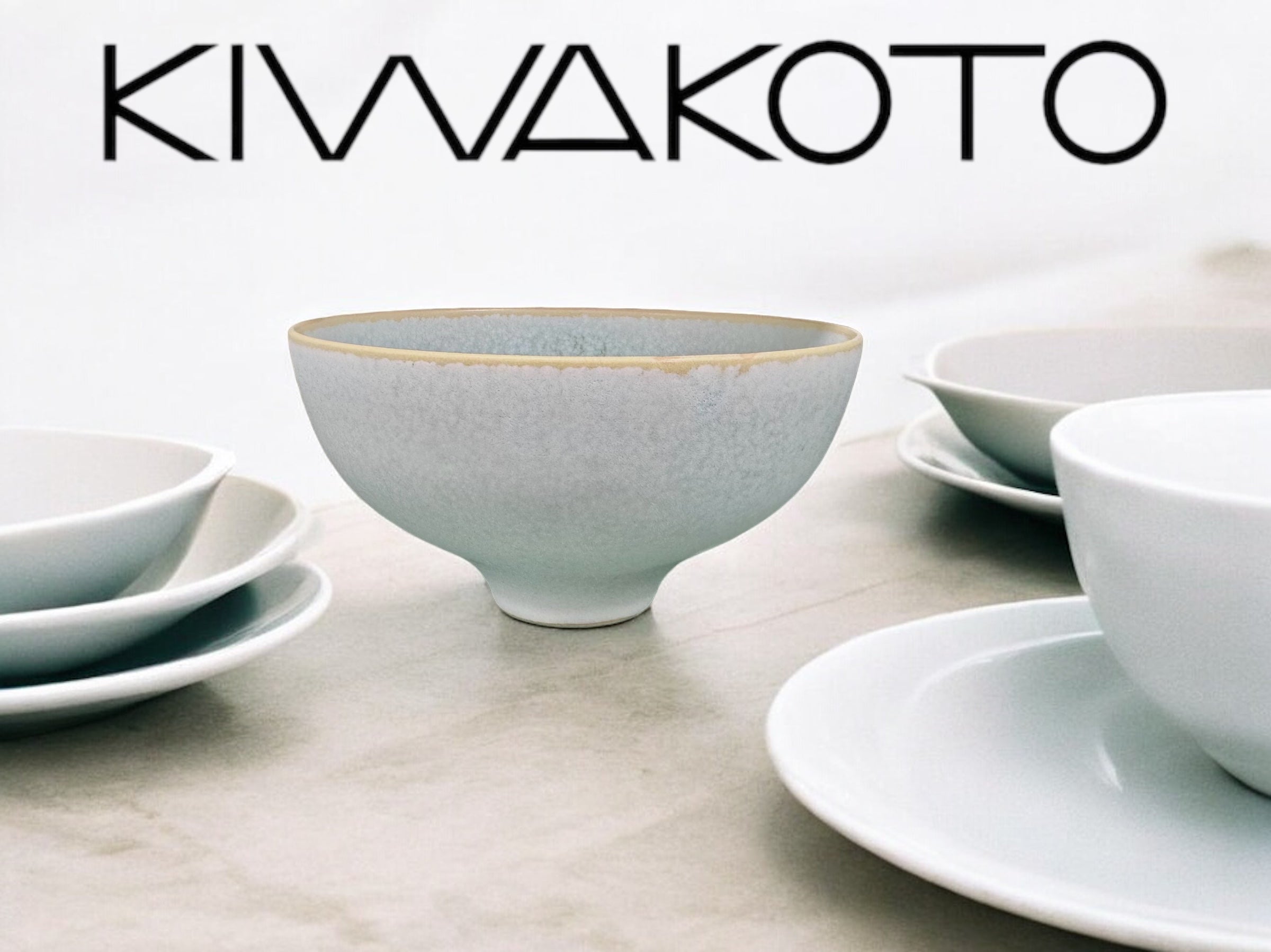 KIWAKOTOのお皿セット　ASAGAOごぼう　京都・清水焼　プレート　取り皿 ASAGAO ごぼう – KIWAKOTO／キワコト 京都・清水焼の職人が手掛ける食器